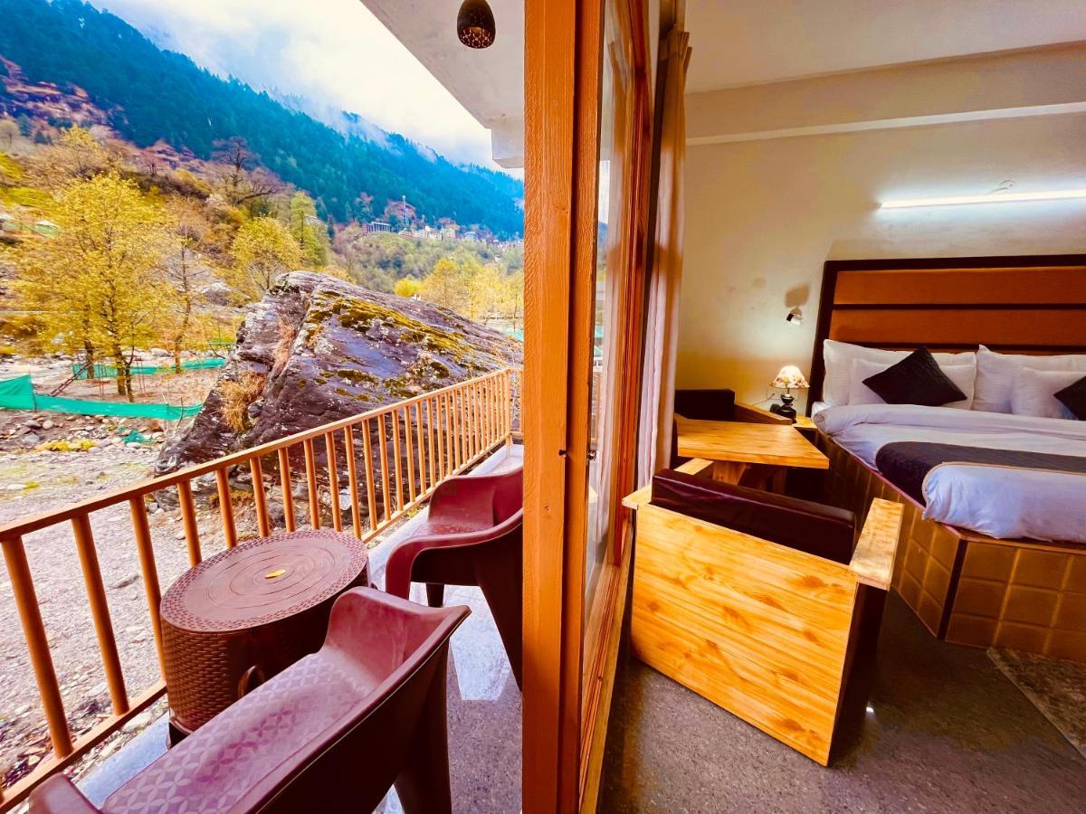 Hotel Beas River Retreat - A Riverside Hotel With Balcony Manāli Dış mekan fotoğraf